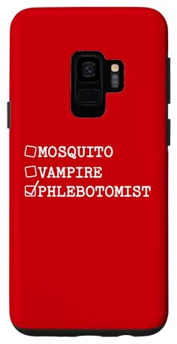 Galaxy S9 Funny Phlebotomy Blood Technician Nurse Phlebotomist Case