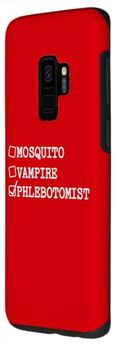 Galaxy S9 Funny Phlebotomy Blood Technician Nurse Phlebotomist Case