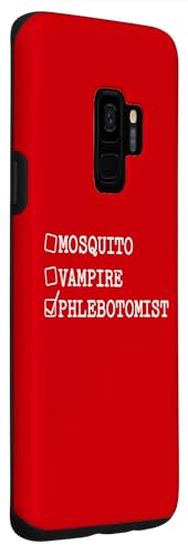 Galaxy S9 Funny Phlebotomy Blood Technician Nurse Phlebotomist Case