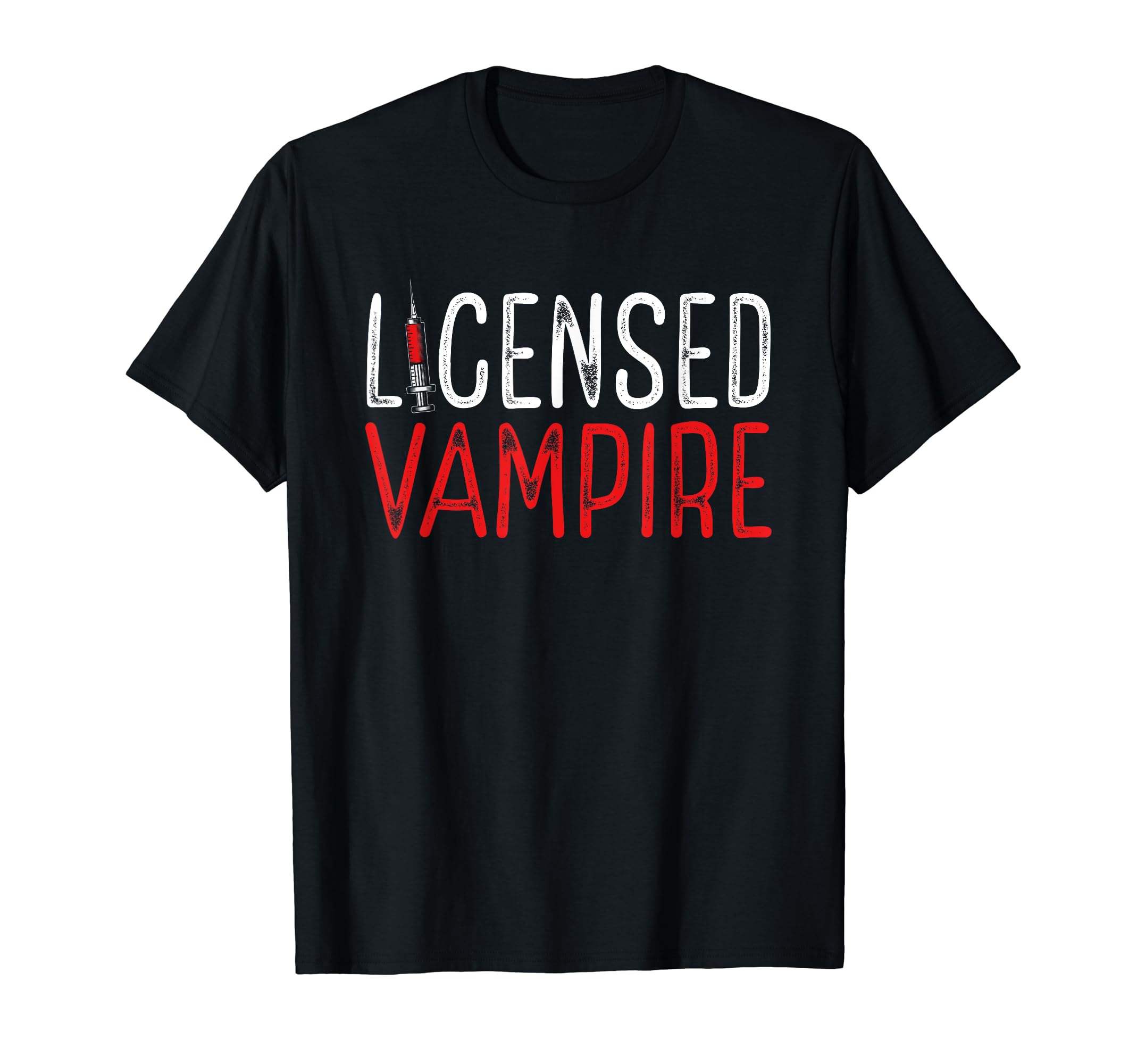 Licensed Vampire Phlebotomy Specialist Drawing Blood Expert T-Shirt