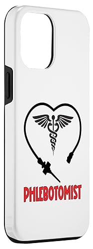 iPhone 13 Pro Max Phlebotomist Caduceus Phlebotomy Phlebotomist Case