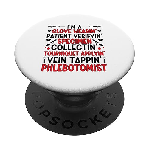 Phlebotomist Definition Phlebotomy Phlebotomist PopSockets Standard PopGrip