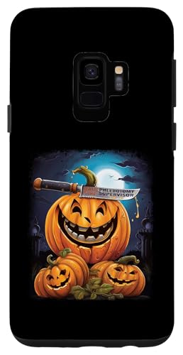 Galaxy S9 Phlebotomy Supervisor Funny Halloween Fun Pun Spooky Case