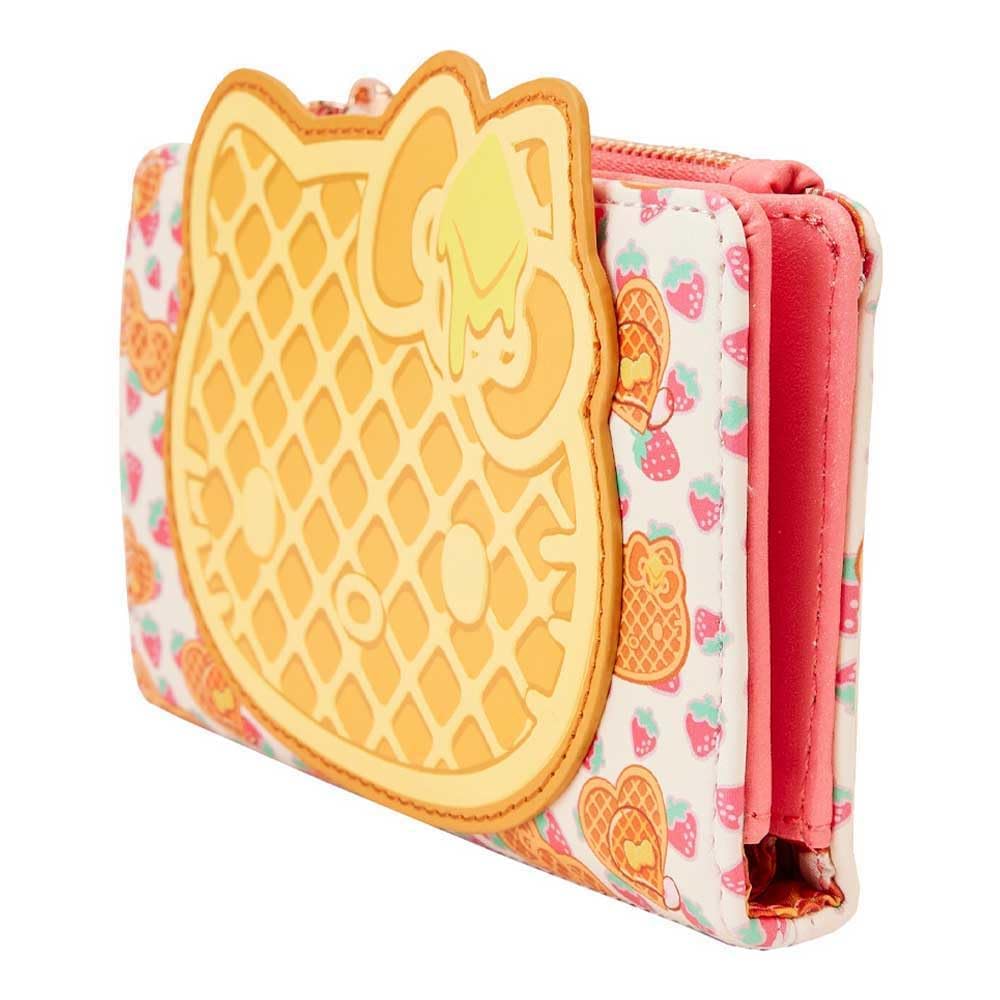 Loungefly Sanrio Hello Kitty Breakfast Waffle Flap Wallet