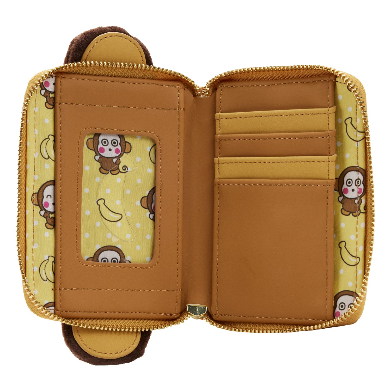 Loungefly SANRIO MONKICHI COSPLAY ZIP AROUND WALLET