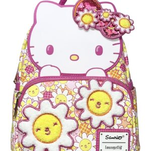 Loungefly Sanrio Hello Kitty Floral Cosplay Womens Double Strap Shoulder Bag Purse