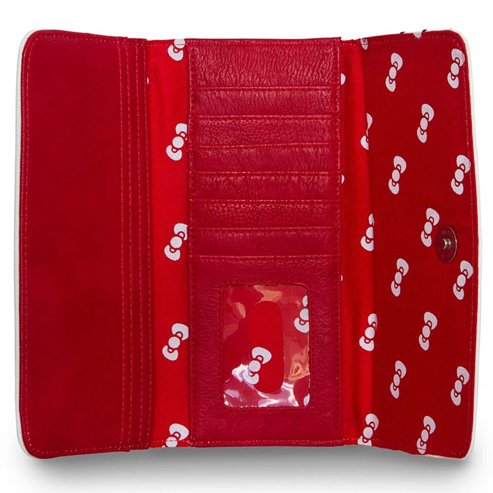 Loungefly Hello Kitty Big Face Cosplay Flap Wallet Sanrio