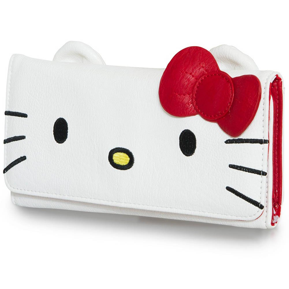 Loungefly Hello Kitty Big Face Cosplay Flap Wallet Sanrio