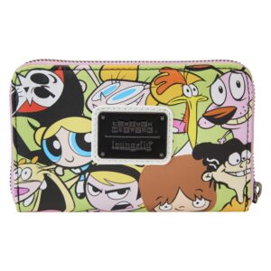 Loungefly Cartoon Network Retro Collage Zip Around Wallet