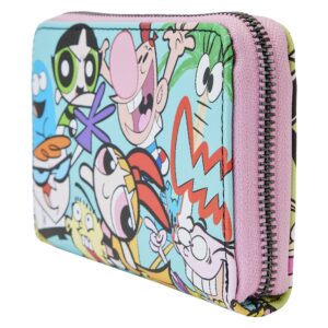 Loungefly Cartoon Network Retro Collage Zip Around Wallet