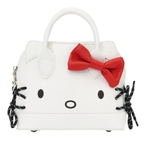 rpavutz women's leather crossbody purse handbag, small fashion shoulder bag with bow, girls cute gifts