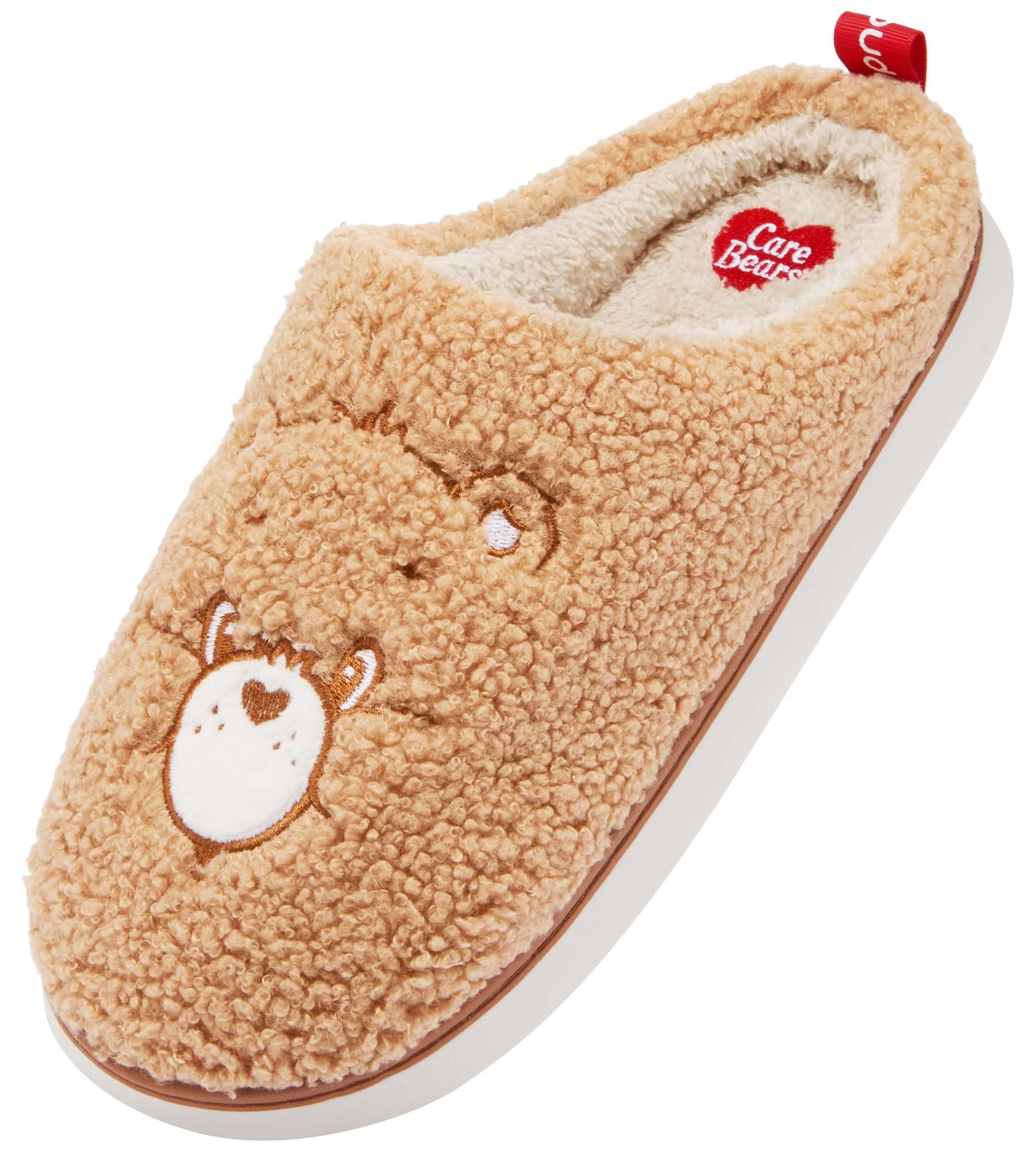 YUNGPRIME Care Bears House Slippers Cozy Slip on Fluffy Scuff Shoes for women and men