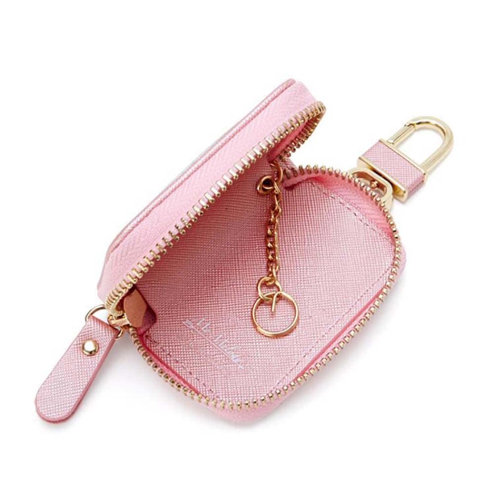 Cute Cartoon Kuromi My Melody Small Wallet Short Ladies Wallet Leather Wallet Ladies Money Bag (Pink)