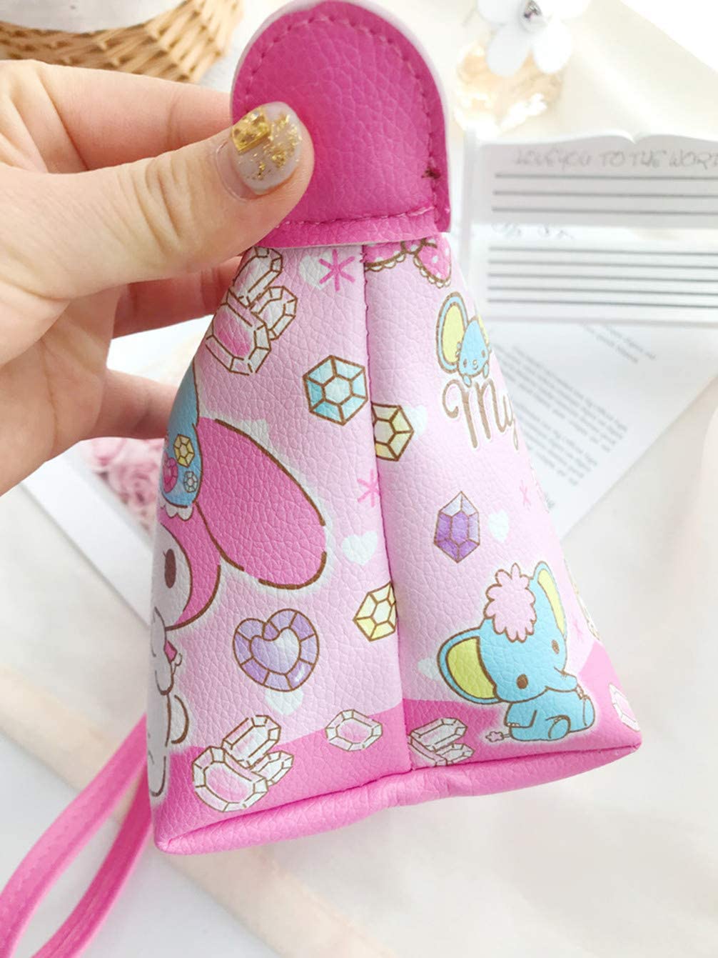 Kerr's Choice Kawaii Cosmetic Makeup Bag Kawaii Bag | Cute Toiletry Bag Travel Accessories Kawaii Makeup Bag