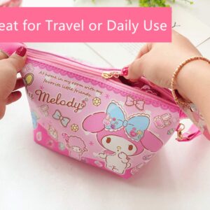 Kerr's Choice Kawaii Cosmetic Makeup Bag Kawaii Bag | Cute Toiletry Bag Travel Accessories Kawaii Makeup Bag