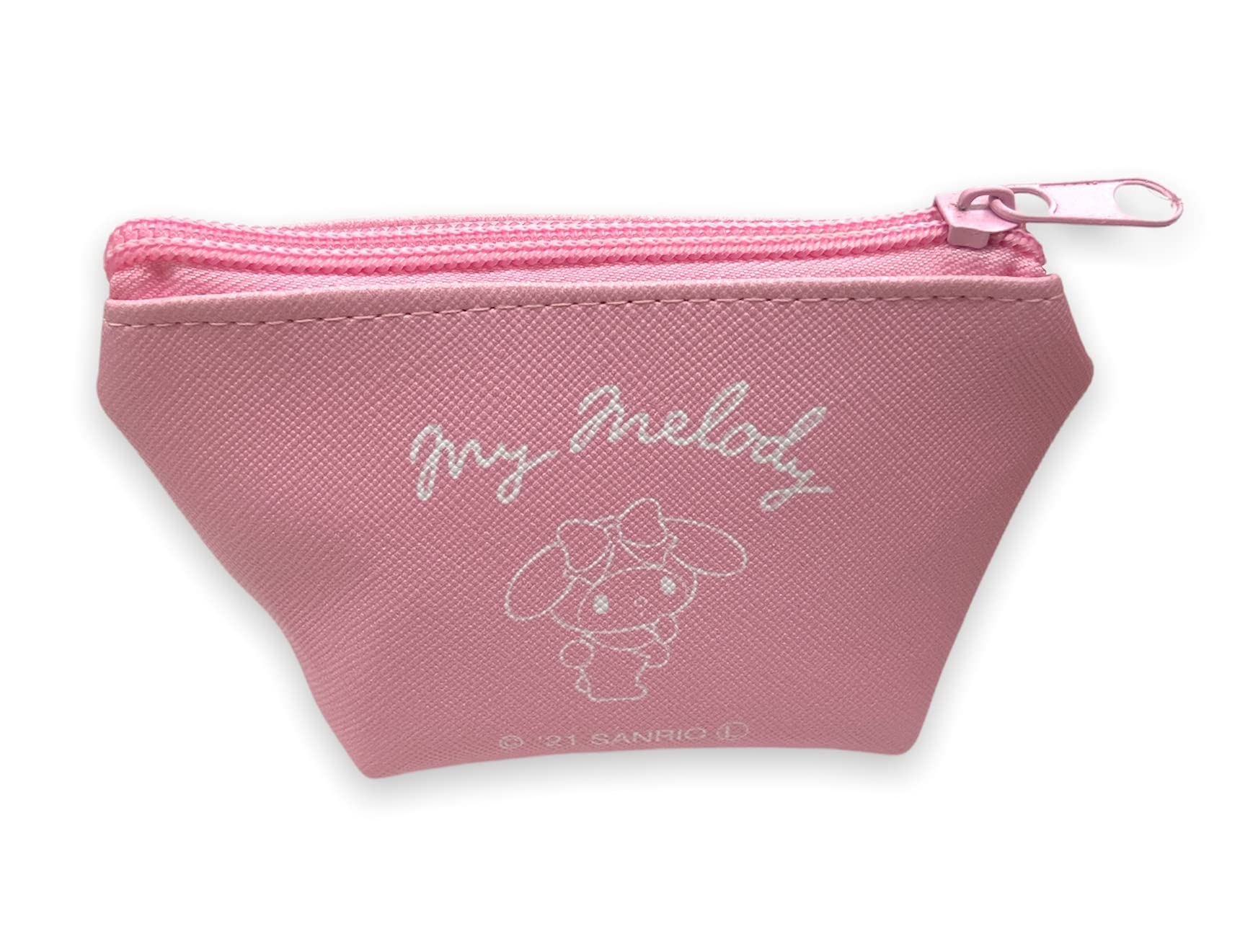 Sanrio My Melody Face Boat Type Cosmetics Small Pouch Bag 4.3 in (W) × 3 in (H) × 2 in (D) For Adult Use