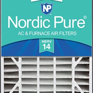 Nordic Pure 20x25x5 (19_3/4 x 24_1/4 x 4_7/8) Air Bear Replacement 266649-102 MERV 14 Air Filter 1 Pack