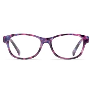 Sofia Vergara x Foster Grant Women's Linda Multi Focus Blue Light Reading Glasses Square, Purple Demi, 52 mm + 1.5