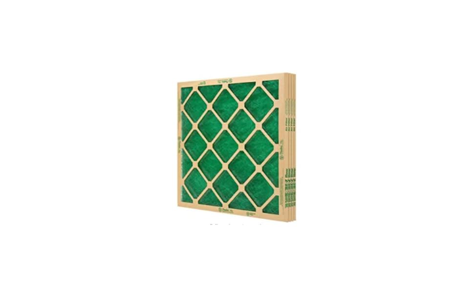 12" X 24" X 1" Precisionaire Nested Glass Air Filter(4 Filters)