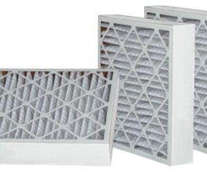 20x25x4 Furnace- Air Filter Merv 8 Pleated Replacement (1 Box of 2) (Actual Filter Size: 19.375 x 24.375 x 3.75 Inches)