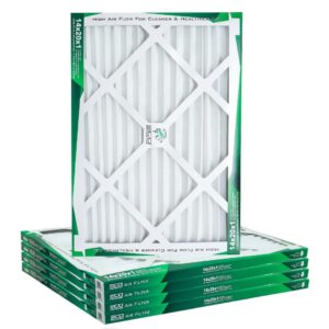 ECO POWER 14x20x1 Air Filter MERV 10, Pleated HVAC AC Furnace Air Filters Replacement (Actual Size: 13.6 x 19.6 x 0.75 Inches), SB3336