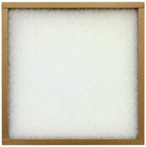 ez flow ii 20x30x1-in. flat panel spun fiberglass air filter, 30 days