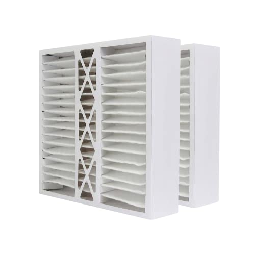 20x25x5 Air Filter MERV 11 (2-Pack), Pleated HVAC AC Furnace Air Filters Replacement for Lennox X0586