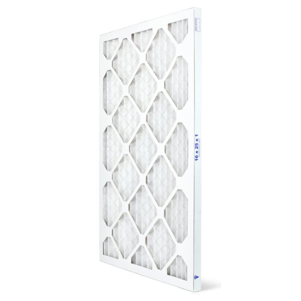 AIRX FILTERS WICKED CLEAN AIR. 16x25x1 Air Filter MERV 8 Pleated 4-Pack of Furnace Filters 16x25x1 Actual Size is 15.5 X 24.5 x .75 Inch