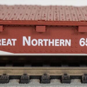 Bachmann Trains - 52' Flat Car - Great Northern #65226 - HO Scale