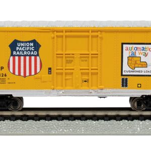 Bachmann Trains - HI-Cube Box CAR - Union Pacific® #518126 - N Scale Silver