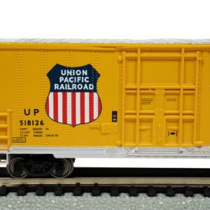 Bachmann Trains - HI-Cube Box CAR - Union Pacific® #518126 - N Scale Silver