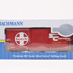 Bachmann Trains - High-Cube Box Car with Sliding Door - ATSF (Santa Fe) - HO Scale,Silver