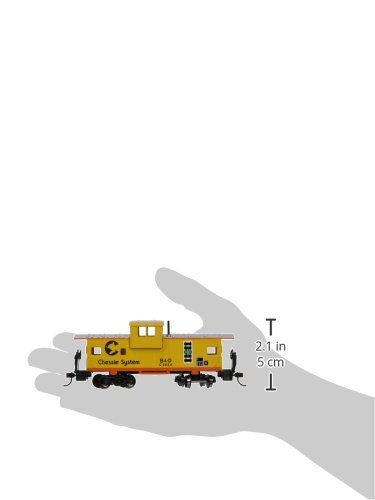 Bachmann 17709 HO Scale 36' Wide Vision Caboose Chessie System C3966 B&O