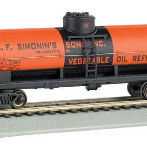 Bachmann Trains - 40’ Single Dome Tank CAR - C.F. SIMONIN'S SONS, INC. #20157 - HO Scale