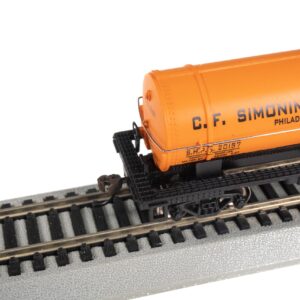 Bachmann Trains - 40’ Single Dome Tank CAR - C.F. SIMONIN'S SONS, INC. #20157 - HO Scale