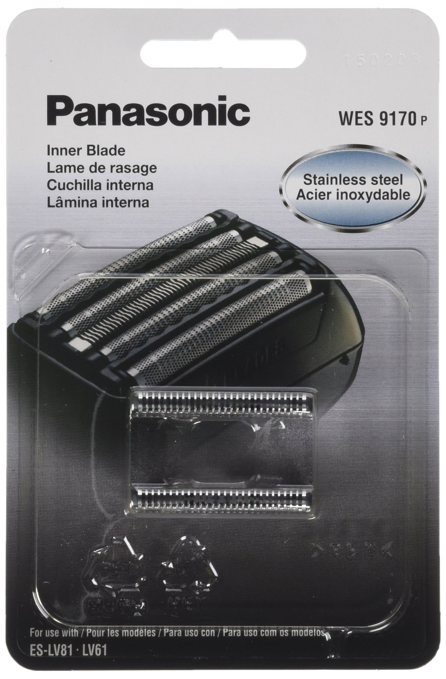 Panasonic Shaver Replacement Inner Blades WES9170P, Compatible with ARC5 5-Blade Shavers ES-LV9N-S, ES-LV97-K, ES-LV67-K, ES-LV95-S, ES-LV65-S