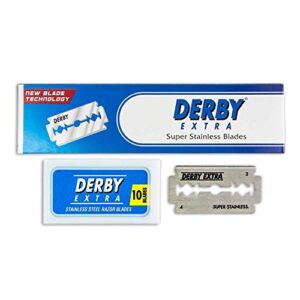 Derby Extra Double Razor Blades, 200 Count