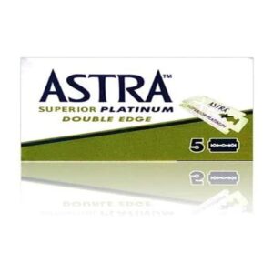 5 Astra Superior Platinum razor blades