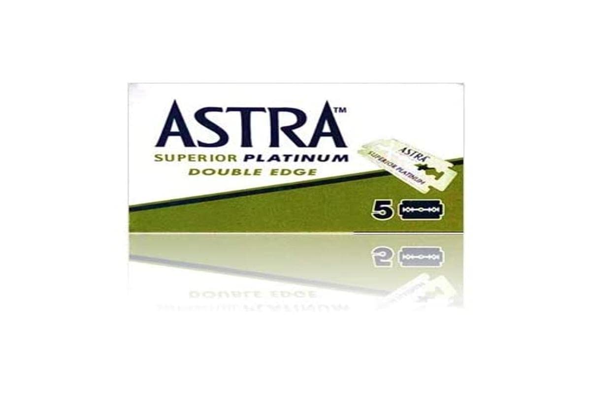 5 Astra Superior Platinum razor blades