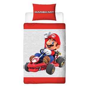 Nintendo Mario Closeup Single Duvet Cover Set