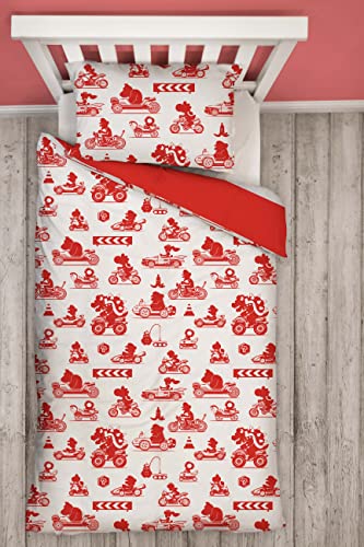 Nintendo Mario Closeup Single Duvet Cover Set