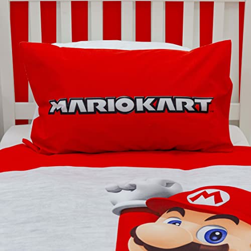 Nintendo Mario Closeup Single Duvet Cover Set