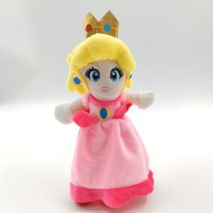 CNRPLAT Princess Peach Plush Daisy Doll Toy Stuffed Animal Plushie Soft Cuddly Pillow Decoration Fans Gift 10''/25CM