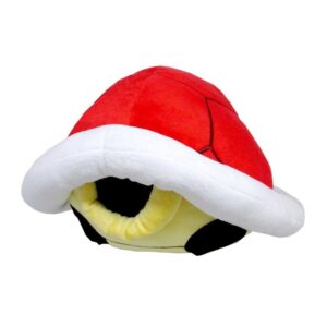 little buddy usa super mario series koopa shell pillow plush, 15", red