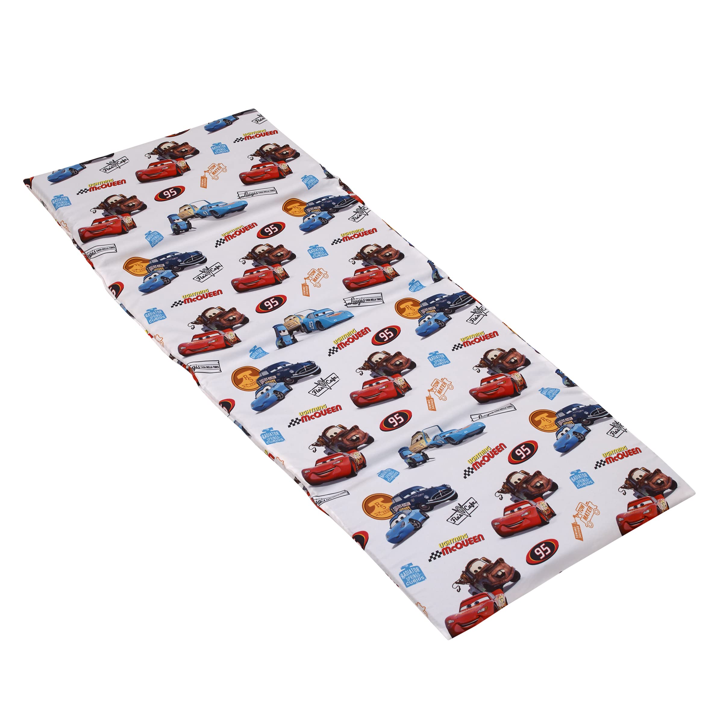 Disney Cars Radiator Springs White, Blue, and Red Lightning McQueen and ...