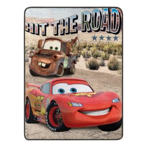 disney pixar cars, “hit the road” 46 60-inch micro raschel throw – by the northwest company