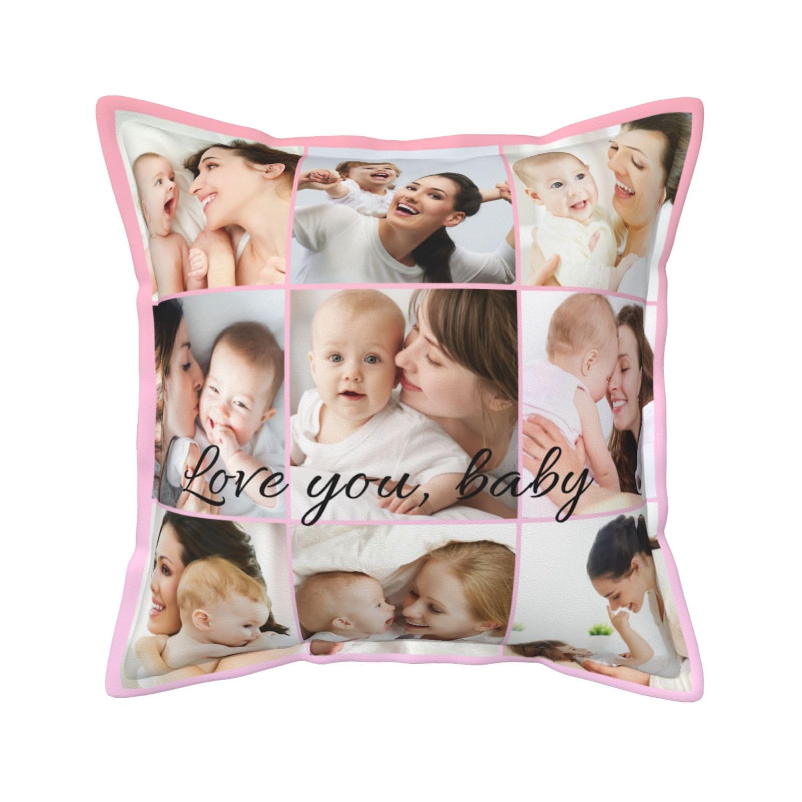 ARDDIS Custom Pillow case Personalized Pillowcase Double Side Print Customized Pillow Cover with Pictures,Photo,Text Decorative Pillows