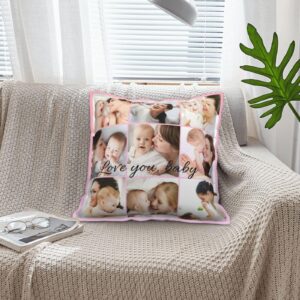 ARDDIS Custom Pillow case Personalized Pillowcase Double Side Print Customized Pillow Cover with Pictures,Photo,Text Decorative Pillows