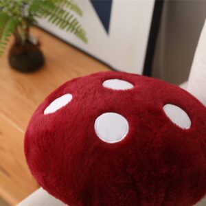 Fun Sunma Lovely Mushroom Cotton Pillow Stuffed Plush Mushroom Pillow (8 inches)