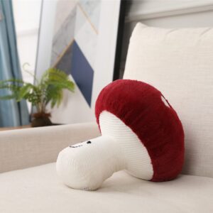 Fun Sunma Lovely Mushroom Cotton Pillow Stuffed Plush Mushroom Pillow (8 inches)